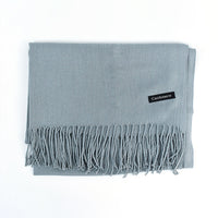 [Polyester Fiber] Women's Tassel Scarf – Cashmere Feel Imitation (70 cm x 200 cm)