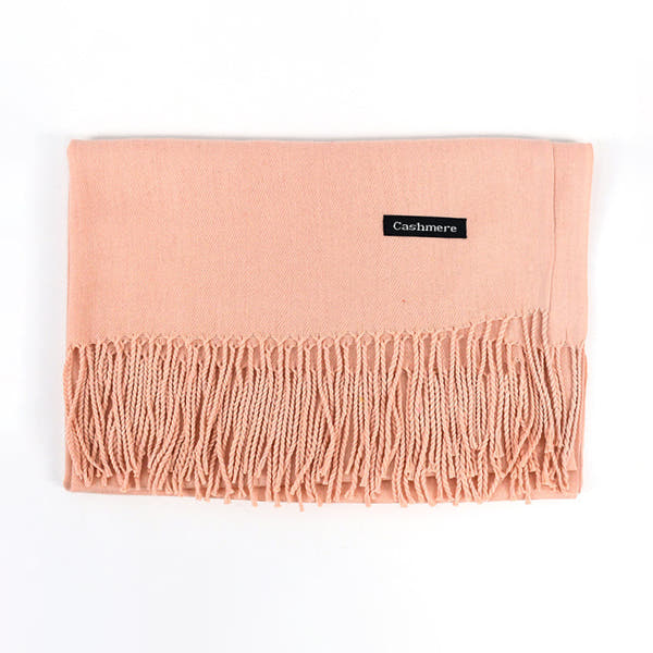 [Polyester Fiber] Women's Tassel Scarf – Cashmere Feel Imitation (70 cm x 200 cm)