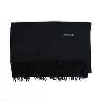 [Polyester Fiber] Women's Tassel Scarf – Cashmere Feel Imitation (70 cm x 200 cm)