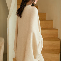 [100% cachemire] Châle en cachemire chaud pour femme (~135 cm x 30 cm)