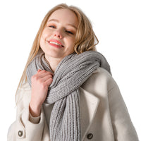 [100% Acrylic fiber] Korean Woolen Scarf for Autumn And Winter (190 cm x 30 cm)