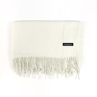 [Polyester Fiber] Women's Tassel Scarf – Cashmere Feel Imitation (70 cm x 200 cm)