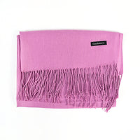 [Polyester Fiber] Women's Tassel Scarf – Cashmere Feel Imitation (70 cm x 200 cm)