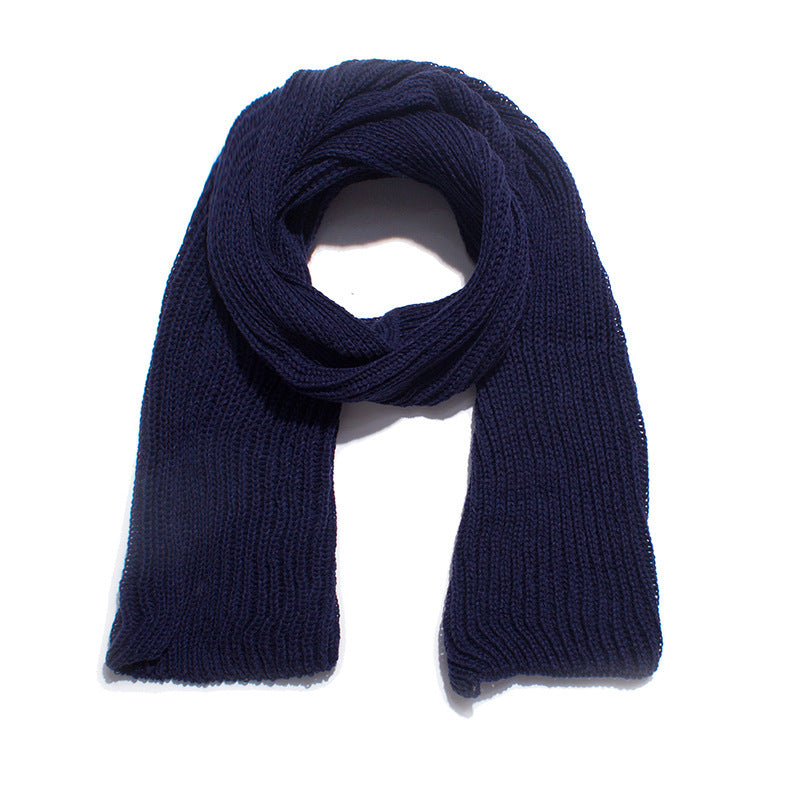 [100% Acrylic fiber] Korean Woolen Scarf for Autumn And Winter (190 cm x 30 cm)