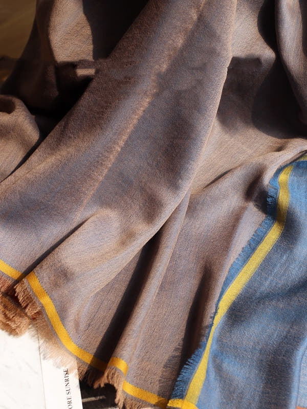 [100 % Cashmere] Premium Luxury Scarf (110 cm x 180 cm)