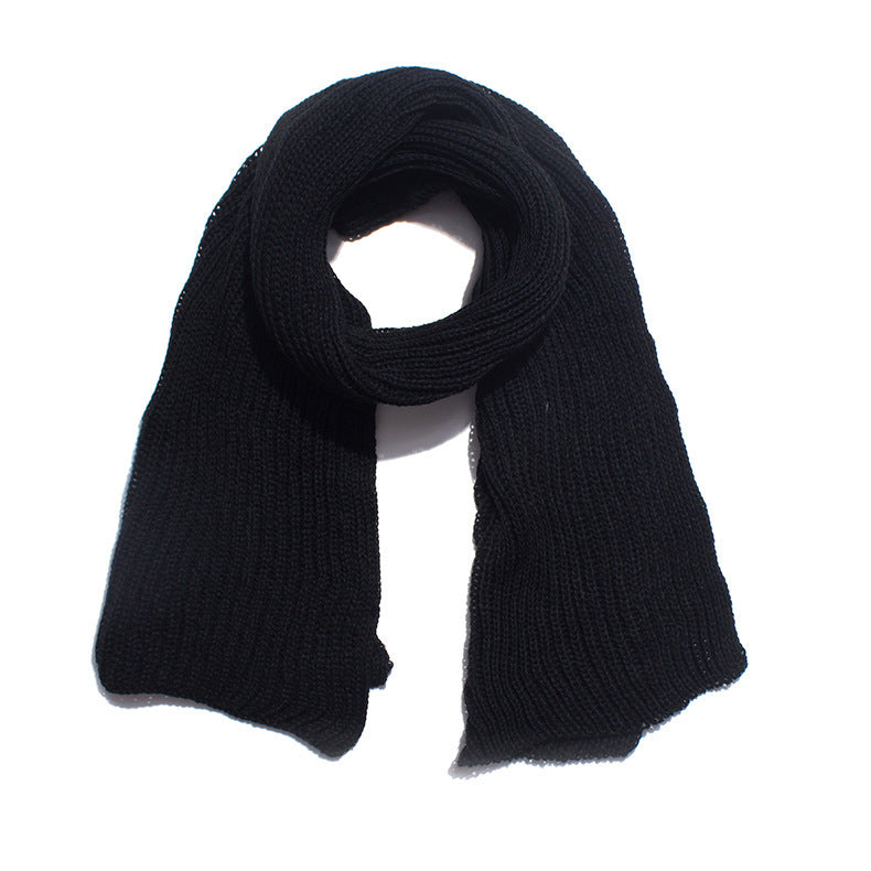 [100% Acrylic fiber] Korean Woolen Scarf for Autumn And Winter (190 cm x 30 cm)