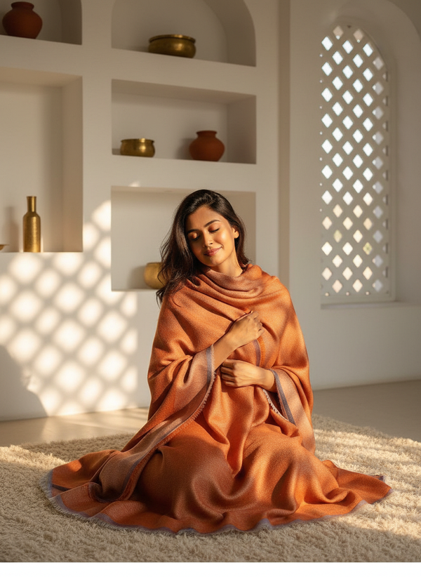 [100 % Cashmere] Premium Luxury Scarf (110 cm x 180 cm)